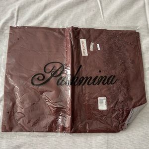 Pashmina, brown/coffee colored